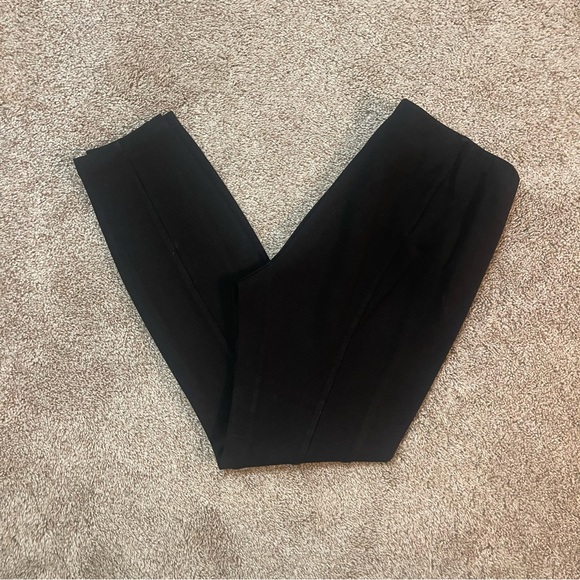 T Tahari High Waist Ponte Knit Leggings in black tummy control 6556410 SZ small - Picture 7 of 13